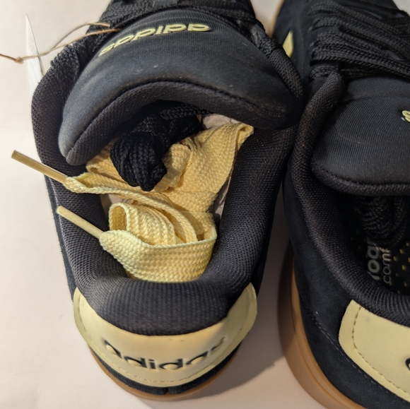 Adidas Grand Court Alpha 00s Sneakers Black And Yellow Women's 9 - Picture 6 of 7